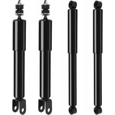 4x Front Rear Shocks Absorbers for Chevy/for GMC fits 2002-2006 for Chevy Avalanche 1500/for Chevy Suburban 1500/C-hevy Tahoe/G-MC Yukon/G-MC Yukon XL 1500 344381 344384 Auto Shocks Sets