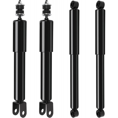 4x Front Rear Shocks Absorbers for Chevy/for GMC fits 2002-2006 for Chevy Avalanche 1500/for Chevy Suburban 1500/C-hevy Tahoe/G-MC Yukon/G-MC Yukon XL 1500 344381 344384 Auto Shocks Sets